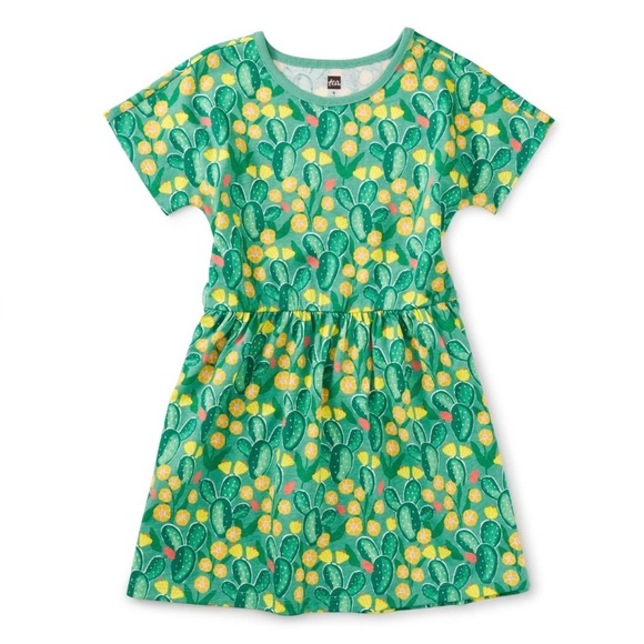 Tea Collection Other - Tea Collection Green Cactus Print Dress